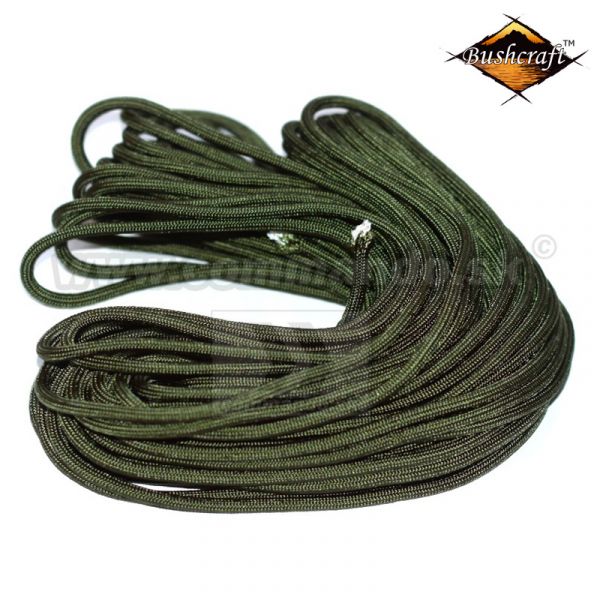 Parakordové lano zelené 15 m