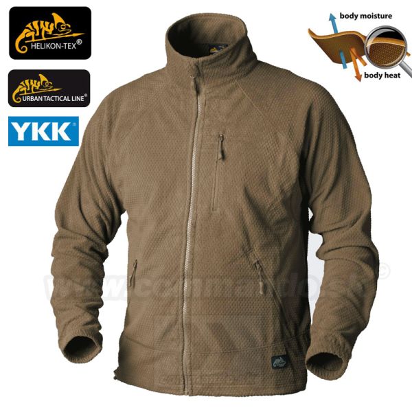 Helikon Tex Alpha Tactical Bunda Coyote Grid Fleece