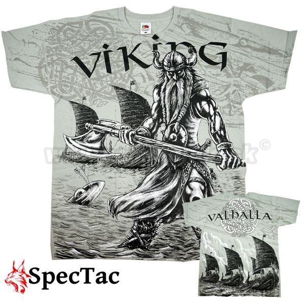 Tričko s potlačou Viking VALHALLA