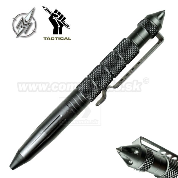 Barbaric Tactical Pen Sharp Point Grey Taktické pero 03076