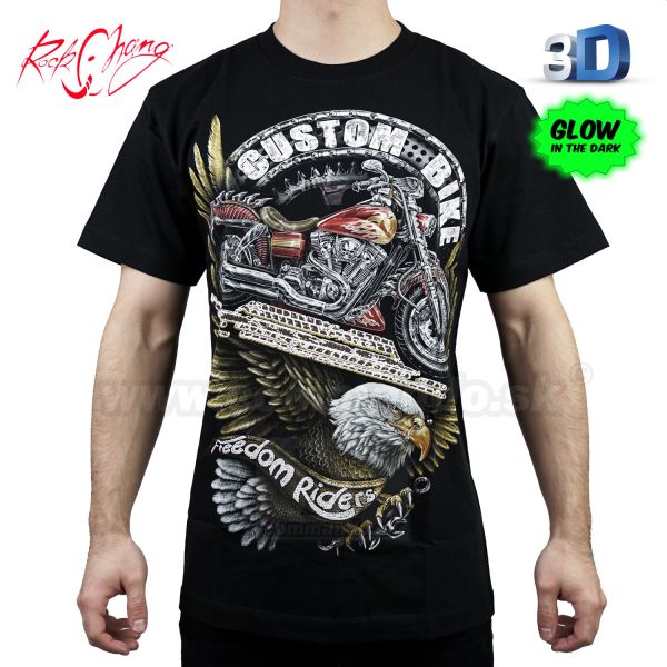 Tričko 3D Custom Bike Rock Chang 3D77 T-Shirt