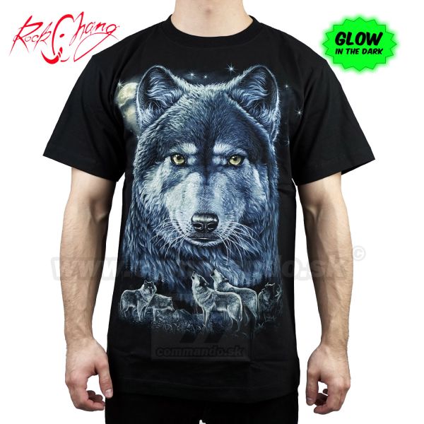 Tričko Wolf and The Moon Rock Chang GR378 T-Shirt