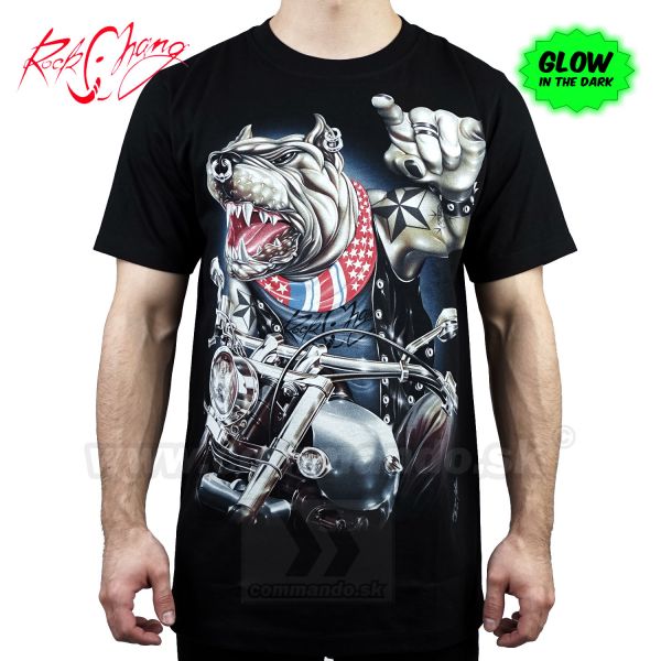 Tričko Pitbull Free Rider Rock Chang GR762 T-Shirt