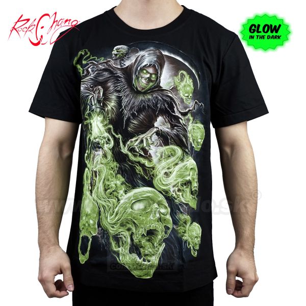 Tričko Glow Skull Guardian Rock Chang GW218 T-Shirt