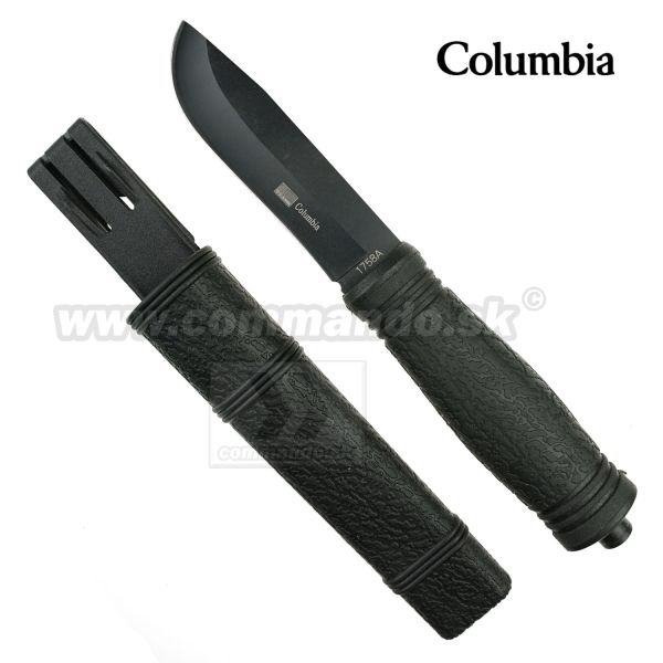 Columbia Castor BLK nôž 1758A s púzdrom USA Saber