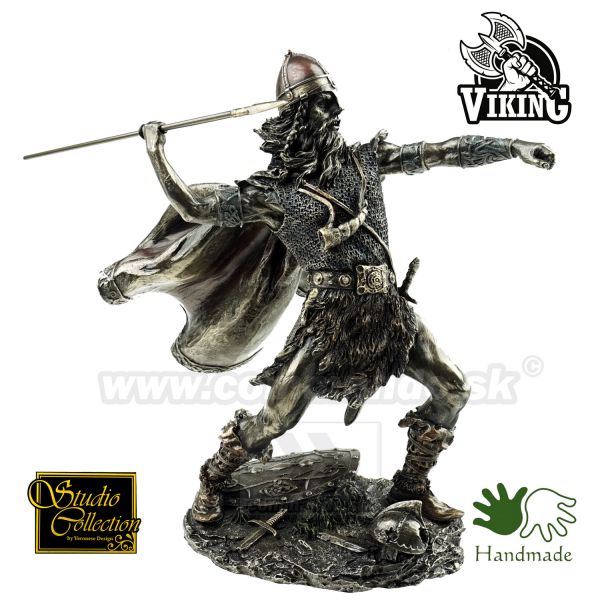 Viking s oštepom 20cm soška 708-3395