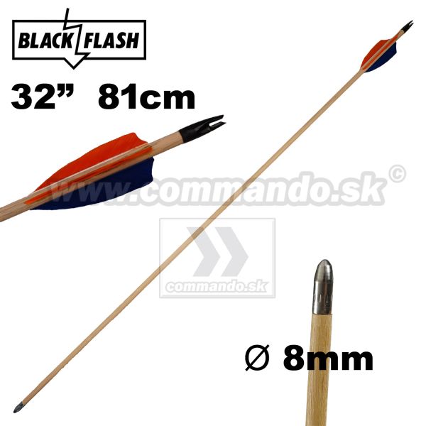 Šíp RASANO drevený 32" pre luk, Wood arrow