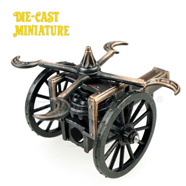 Mini stredoveký bojový voz No.9300 Die-Cast Miniature