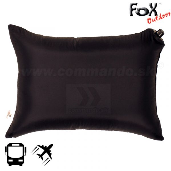 Cestovný vankúš Travel Pillow Fox Outdoor čierny