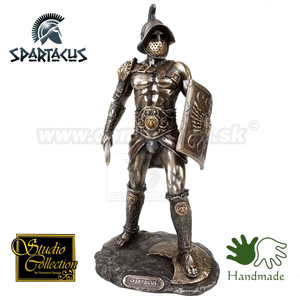 Rímsky Gladiator Spartacus bojovnik 26cm soška 708-7497