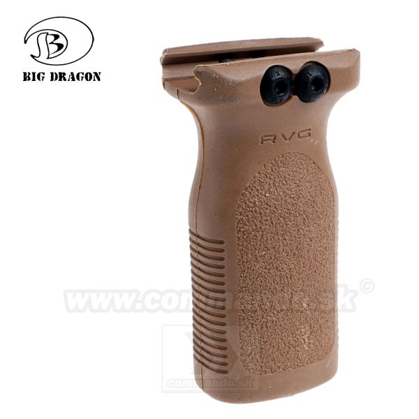 RVG RIS Vertical Grip TAN 21/22mm predná rúčka Big Dragon