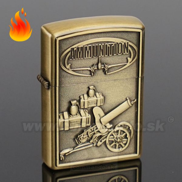 Jinni Benzínový zapaľovač Ammunition Maxim
