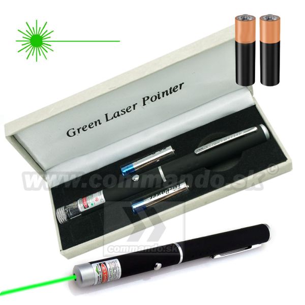 Laserové Pero 1K zelené ukazovatko Green Laser Pointer