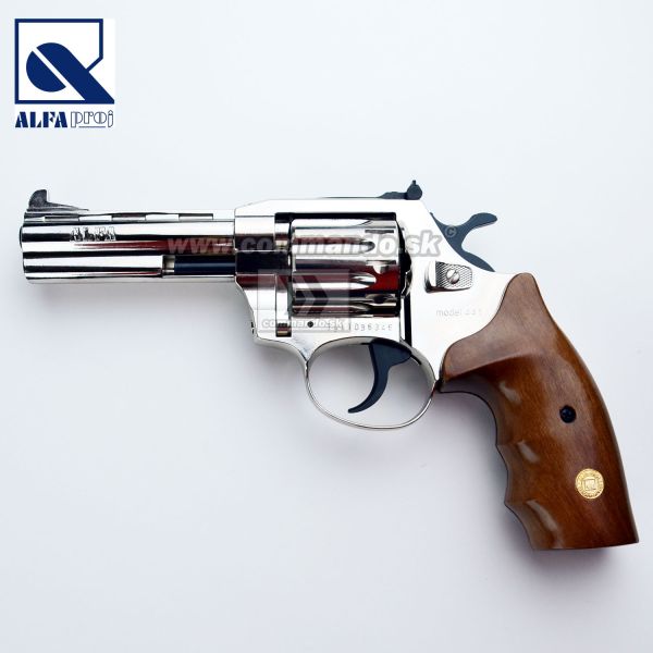 Alfa Proj 441 Nickel Wood Flobert 4mm Randz. Curte