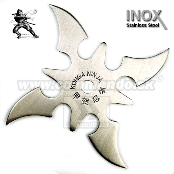 Vrhacia hviezdica Ninja Shuriken XP R4 Chrom 4 cípa
