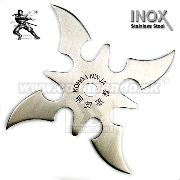 Vrhacia hviezdica Ninja Shuriken XP R4 Chrom 4 cípa