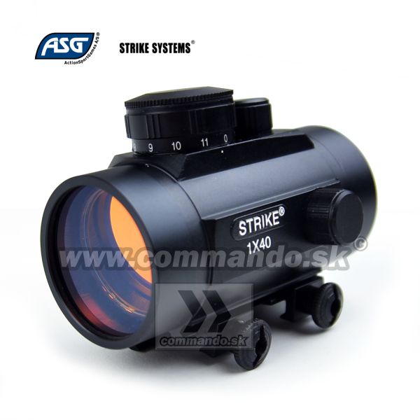 Kolimátor ASG Strike 1x40 Red Dot Sight 40mm