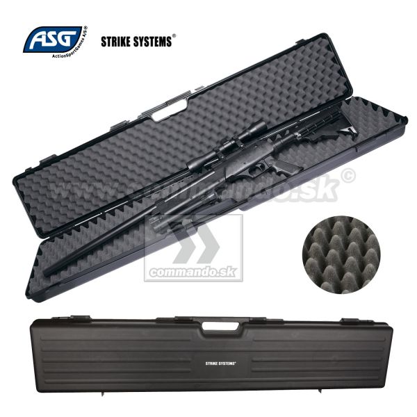 ASG Plastic Box Kufor na pušky 123 cm čierny Strike Systems