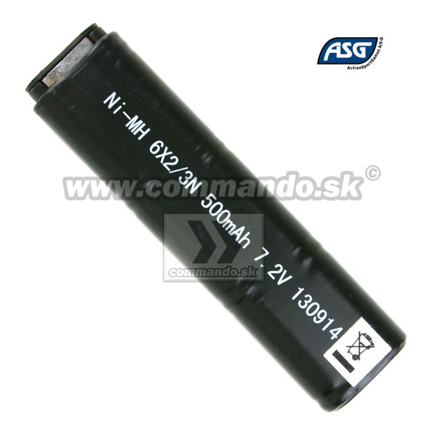 ASG Airsoft Batéria Ni-Mh AEP 7,2V 500 mAh Micro Battery