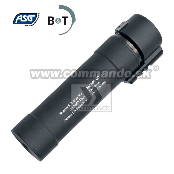 ASG Airsoft Tlmič B&T MP9 QD  Silencer