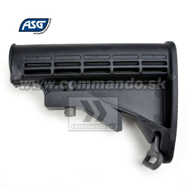 ASG Pažba Retractable Stock M4 M16 Nylon + Fiberglass