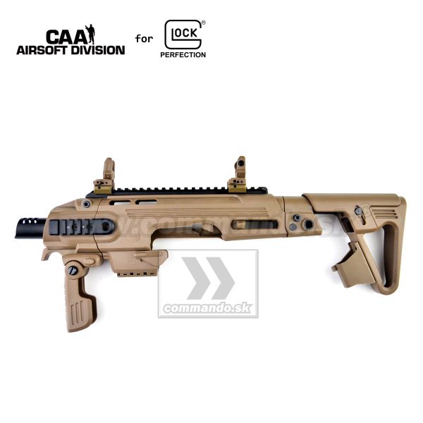 Airsoft CAA Roni G1 Tan Glock konverzia Conversion