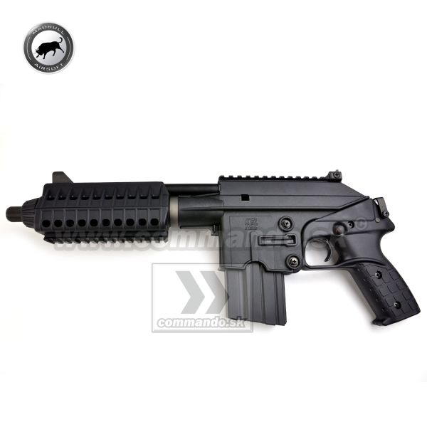 Airsoft Mad Bull Kel Tec Socom Gear PLR-16 GBB 6mm DEKORAČNÁ ZĽAVA