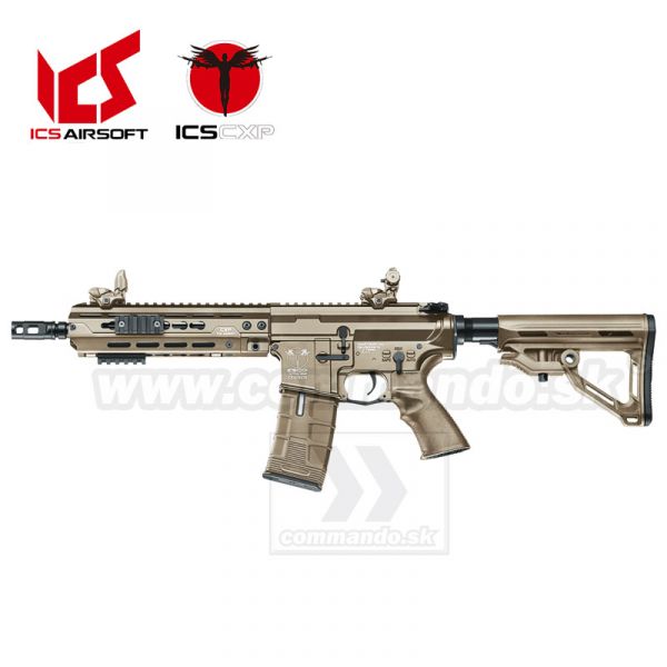 Airsoft Rifle ICS CXP-HOG Keymode Tan AEG Dekoracia