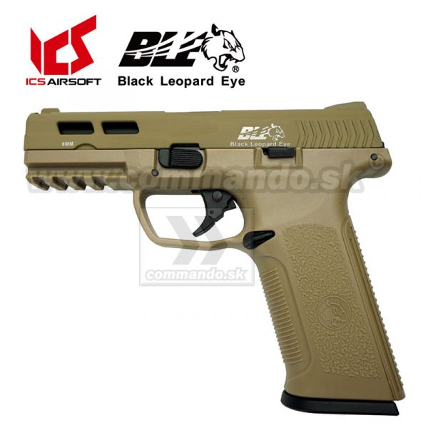 Airsoft Pistol ICS BLE-06 XAE TAN GBB 6mm