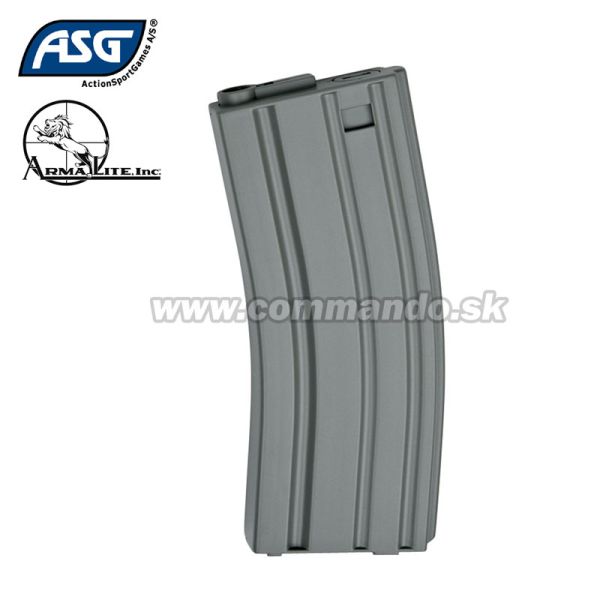 Airsoft zásobník Armalite M4/M16 GREY AEG 85BB LowCap