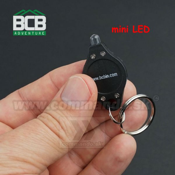 LED Mikro svietidlo na kľúčenke BIELE