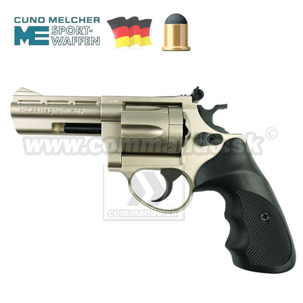 Cuno Melcher ME 38 Magnum 6R Nickel Flobert Revolver 6mm