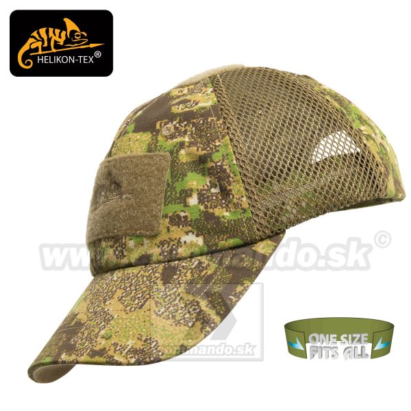 Helikon Tex Baseball Cap sieťovaná šiltovka PenCott GreenZone