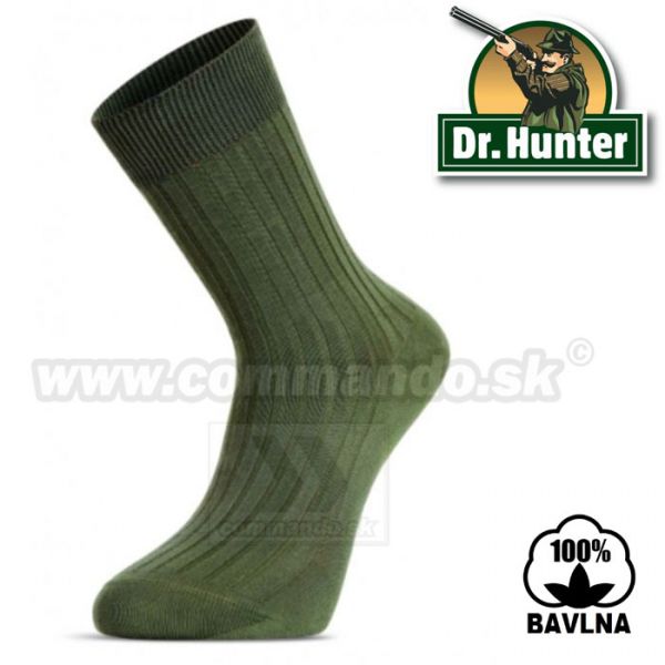 Dr. Hunter Baumwolle Bavlnené Celoročné ponožky