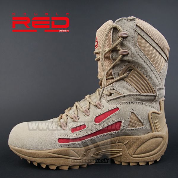 Taktická obuv Double Red Topánky Combat Red Desert