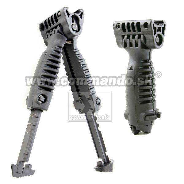 Evolution Airsoft Tactical Bipod Grip Black