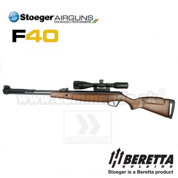Vzduchovka Airgun STOEGER F40 Combo drevo 4,5mm
