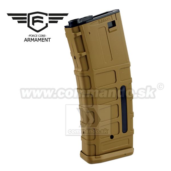 Airsoft zásobník FCI M4 Tan AEG HiCap 300rd