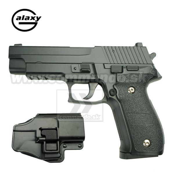 Airsoft Pistol Galaxy G26 Plus Sig Sauer P226 Full Metal ASG 6mm