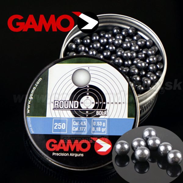 GAMO Olovené Broky 250ks Round Balls