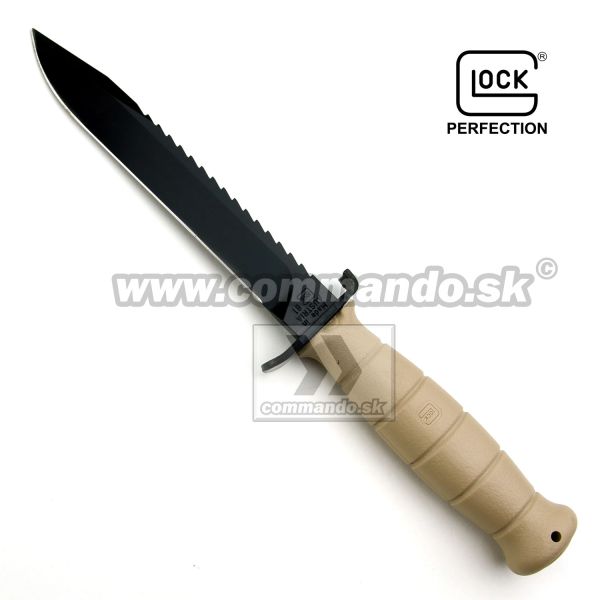 Bojový nôž Dýka Glock Model FM 81 Sand 12139 Tactical Knife