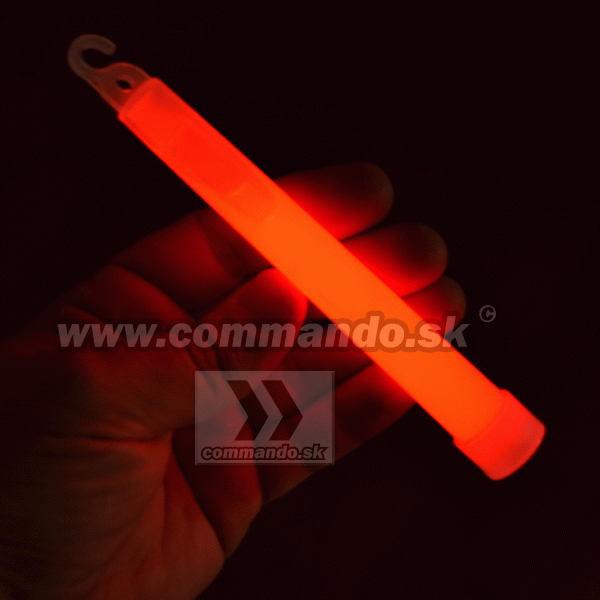 Lightstick Svetelná tyčinka červená GlowStick Red 6"