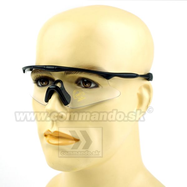 Taktické okuliare Falant číre Glasses Clear