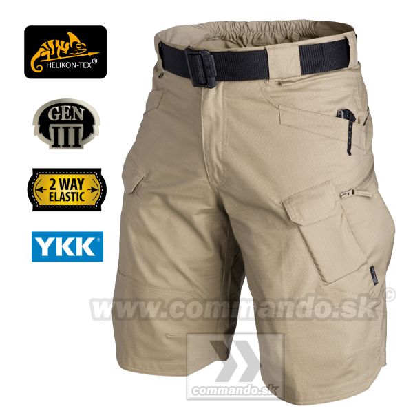 Helikon Tex Urban Tactical Shorts 11" Khaki UTK kraťasy