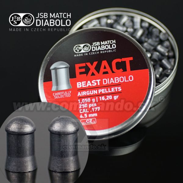 JSB Exact Beast Diabolo 4,52mm 250ks