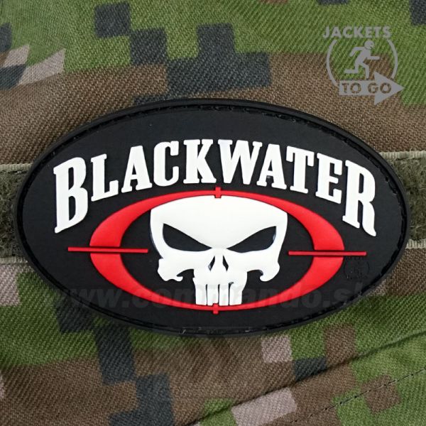 BLACKWATER 3D nášivka PVC