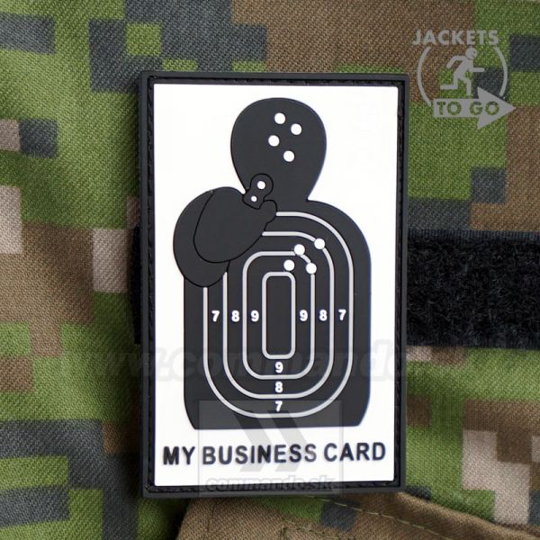 My Business Card - 3D nášivka PVC