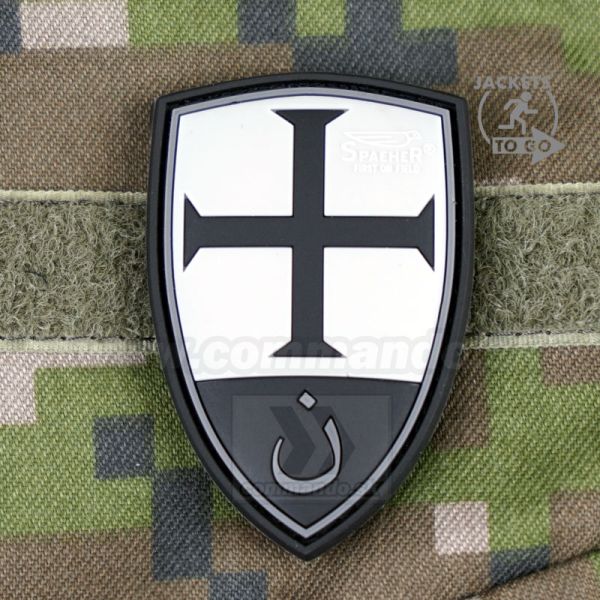 Crusader Shield - Blackops 3D nášivka PVC