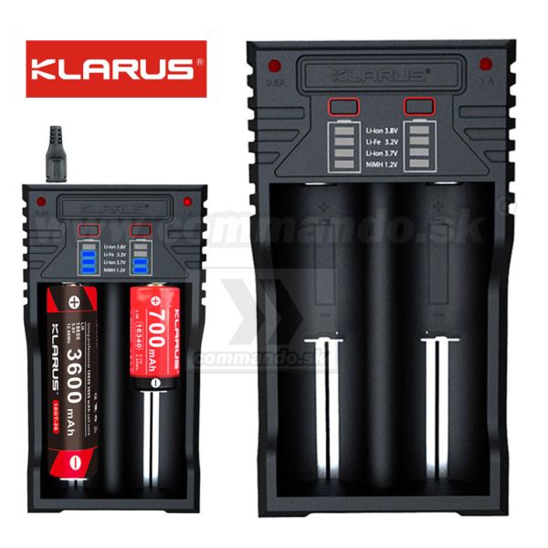 KLARUS inteligentná nabíjačka K2 SMART CHARGER