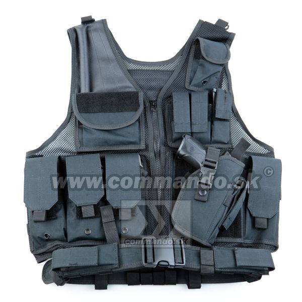 Taktická vesta KAM-39 Ultimate Tactical Black